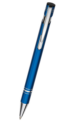 długopis metalowy - niebieski